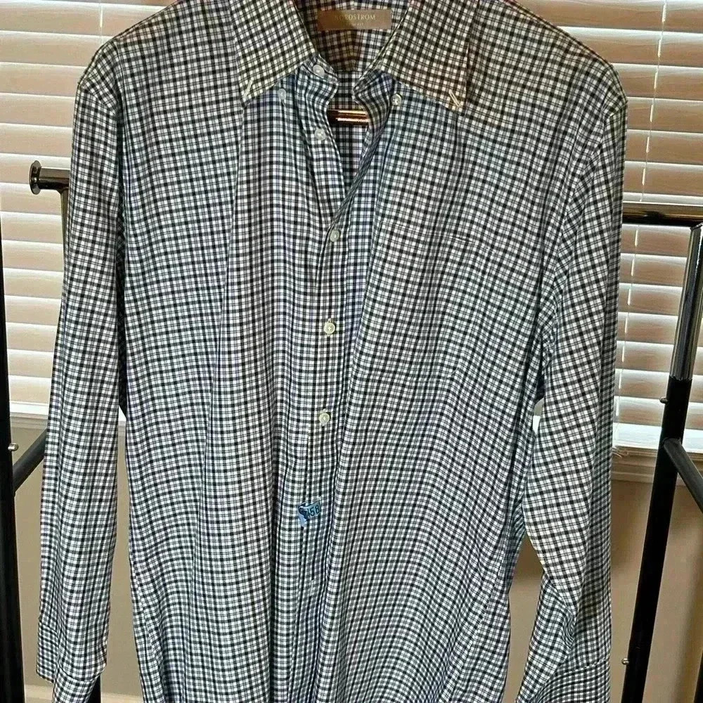 Nordstrom branded Button Down Dress Shirt.